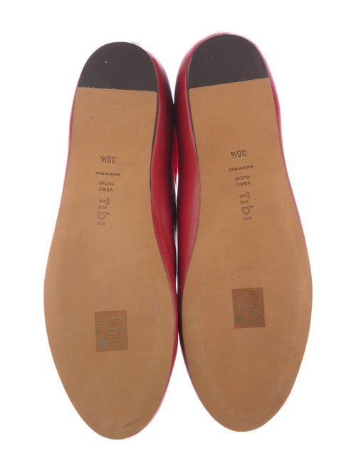 Tibi Leather Flats