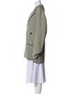 Tibi Plaid Print Blazer