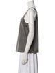 Tibi Virgin Wool Scoop Neck Top
