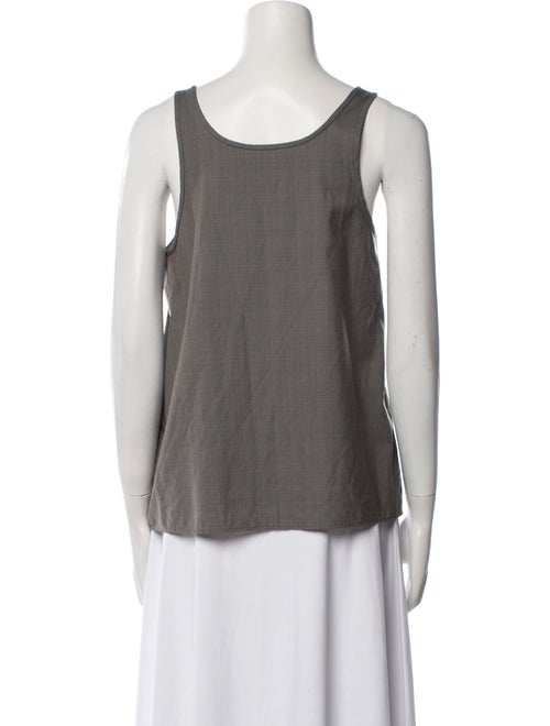 Tibi Virgin Wool Scoop Neck Top