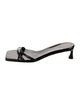 Tibi Patent Leather Slides