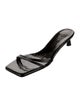 Tibi Patent Leather Slides