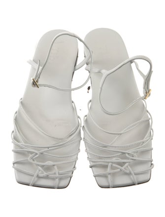 Tibi Leather Sandals