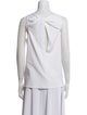 Tibi Crew Neck Sleeveless Top