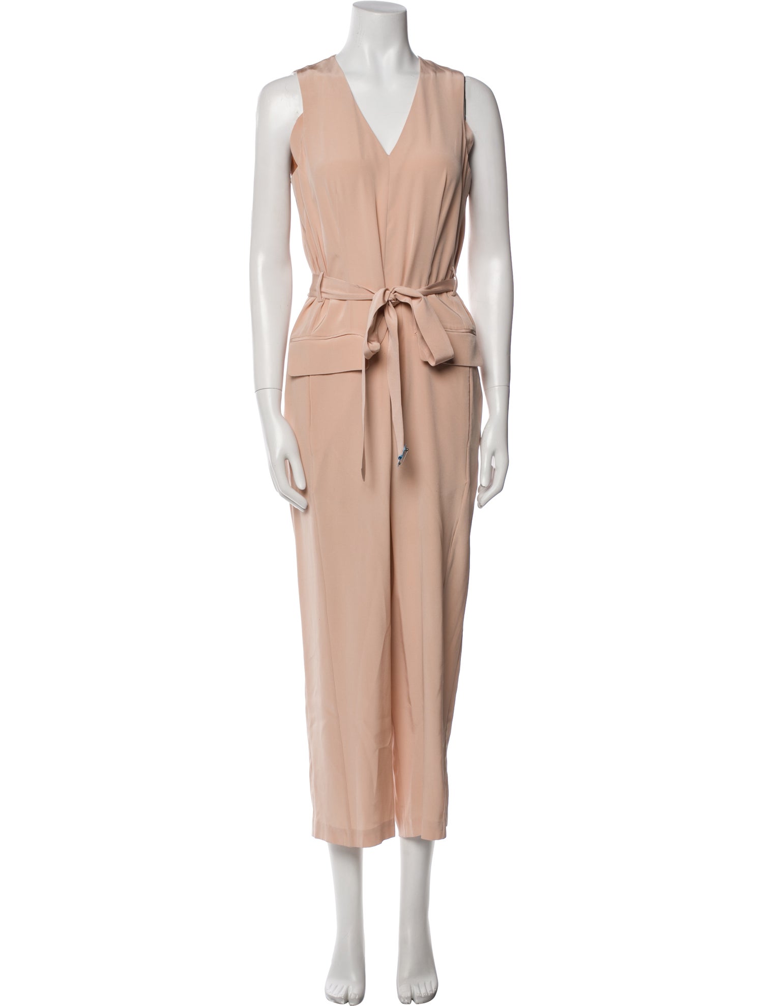 Tibi V-Neck Jumpsuit