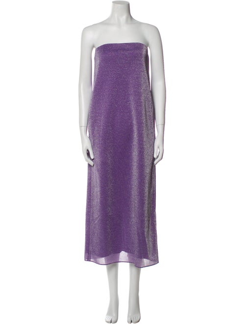 Tibi Strapless Midi Length Dress