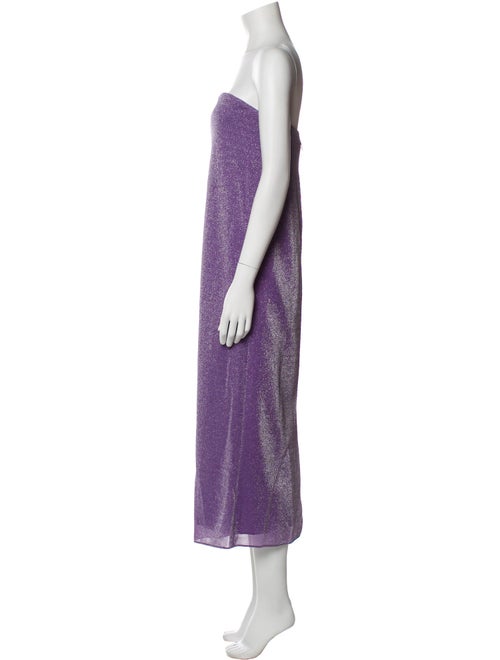 Tibi Strapless Midi Length Dress