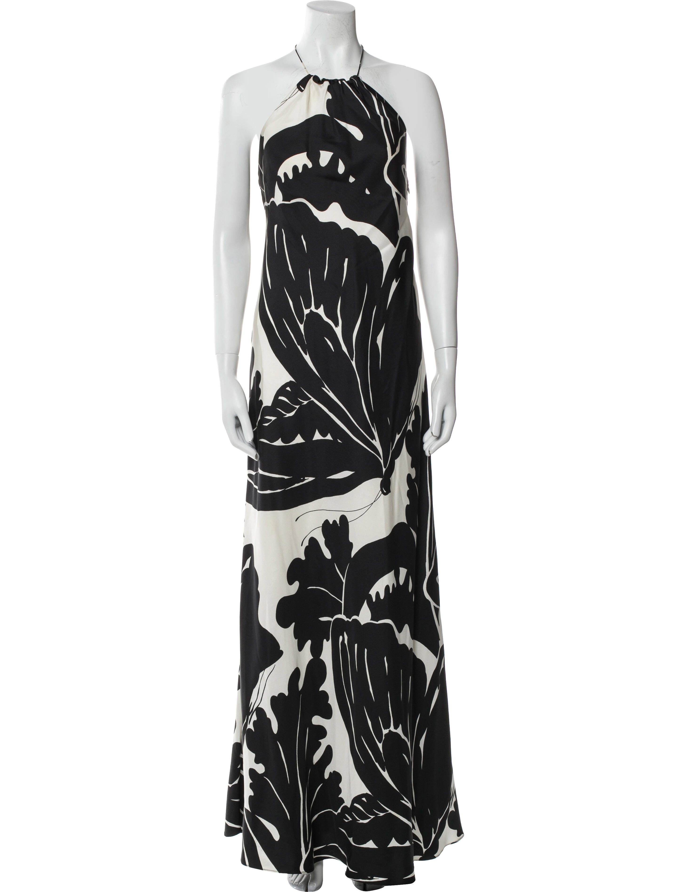 Tibi Silk Long Dress