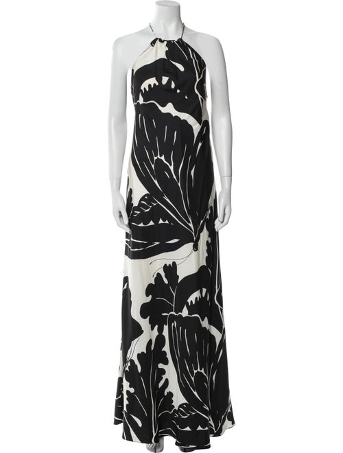 Tibi Silk Long Dress