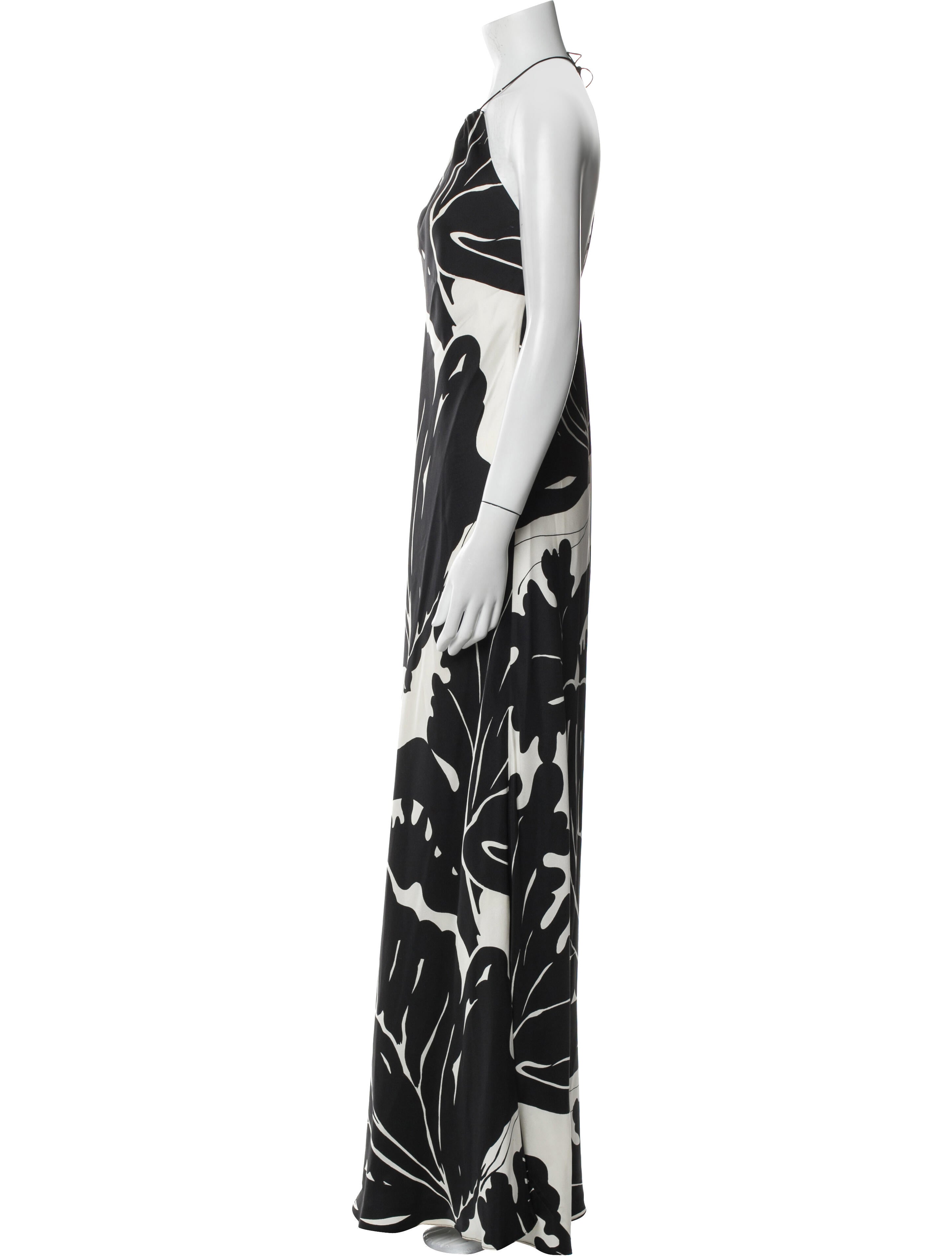 Tibi Silk Long Dress