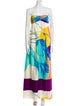 Tibi Silk Long Dress