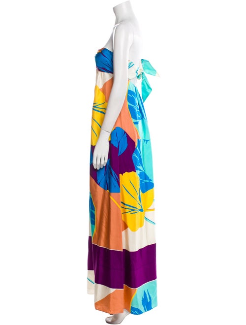 Tibi Silk Long Dress