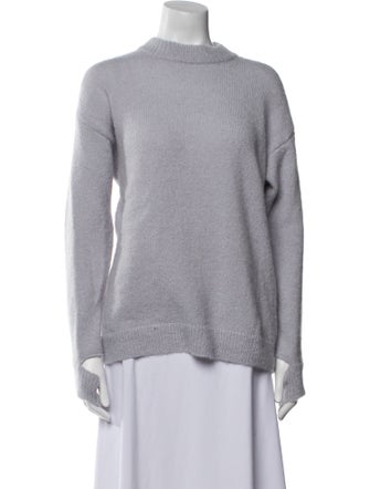 Tibi Mohair Crew Neck Sweater