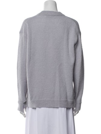 Tibi Mohair Crew Neck Sweater