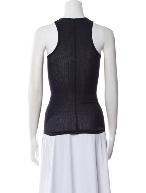 Tibi Scoop Neck Sleeveless Top