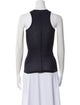 Tibi Scoop Neck Sleeveless Top