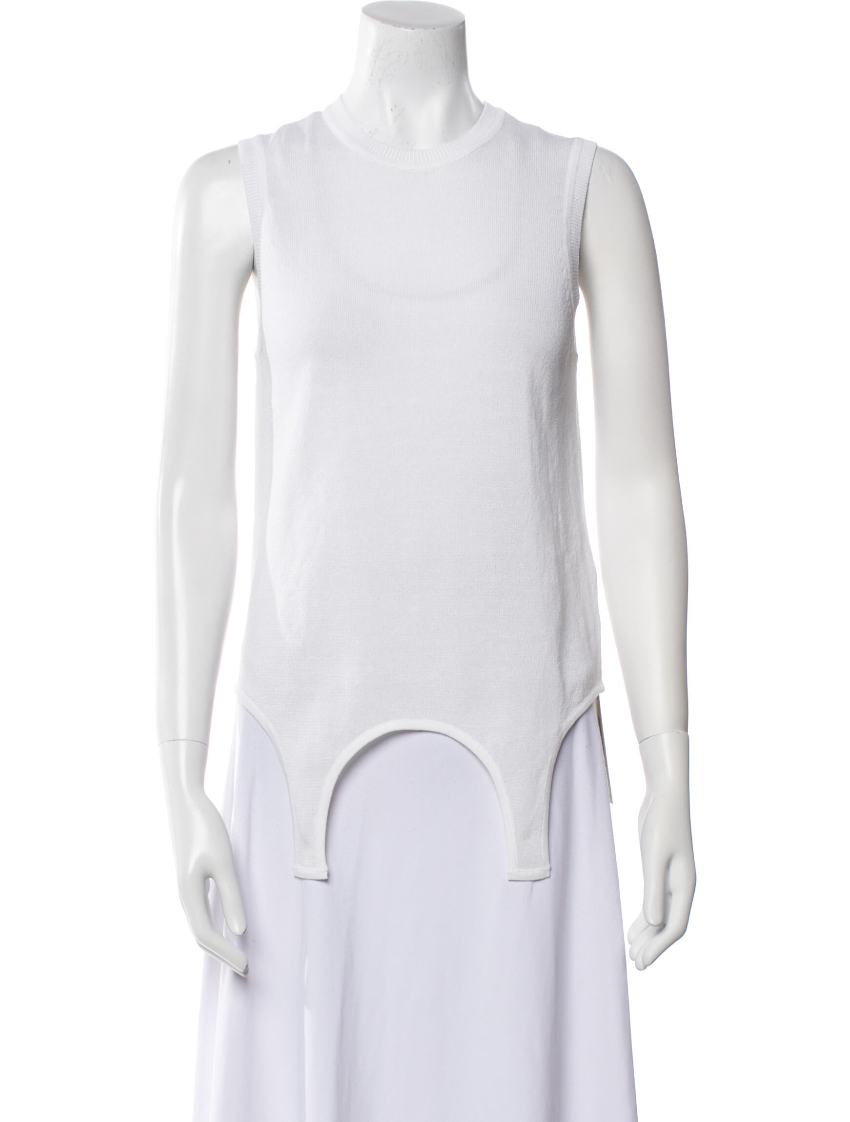 Tibi Scoop Neck Sweater