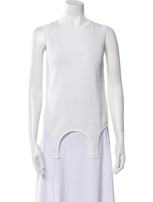 Tibi Scoop Neck Sweater