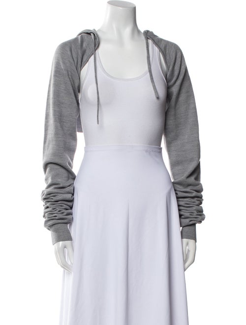 Tibi Wool Scoop Neck Sweater