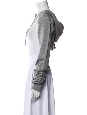 Tibi Wool Scoop Neck Sweater