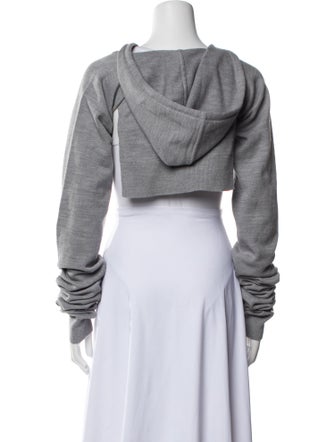 Tibi Wool Scoop Neck Sweater