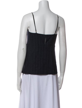 Tibi V-Neck Sleeveless Top