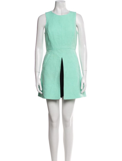 Tibi Scoop Neck Romper