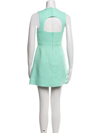 Tibi Scoop Neck Romper
