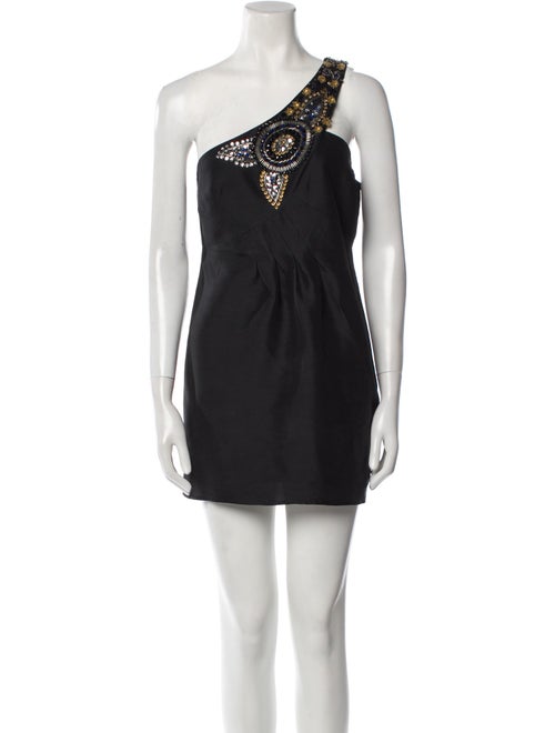 Tibi One-Shoulder Mini Dress