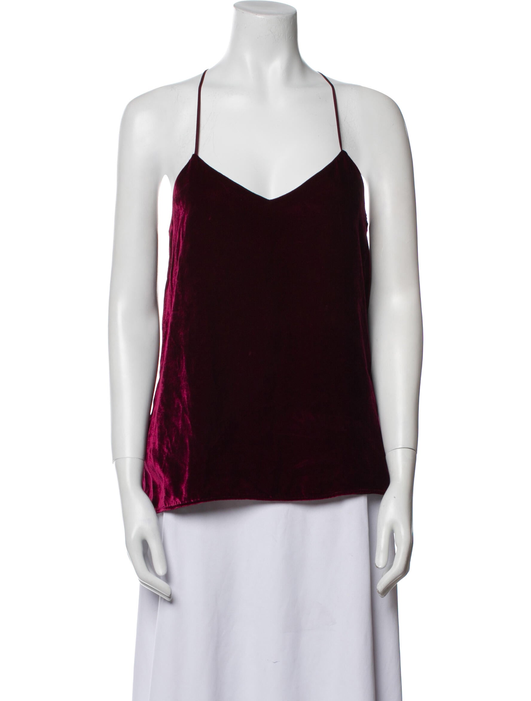 Tibi V-Neck Sleeveless Top