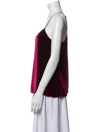 Tibi V-Neck Sleeveless Top