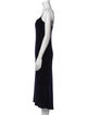 Tibi Scoop Neck Long Dress