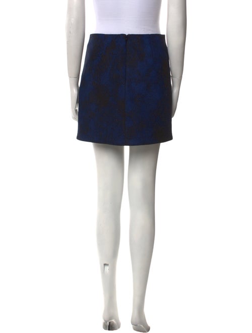 Tibi Floral Print Mini Skirt