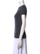Tibi Crew Neck Short Sleeve T-Shirt