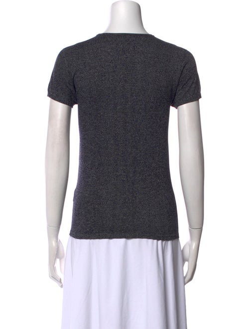 Tibi Crew Neck Short Sleeve T-Shirt