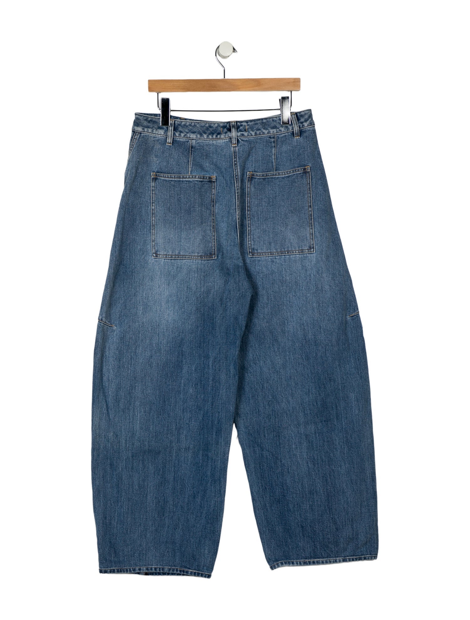 Tibi High-Rise Wide Leg Jeans