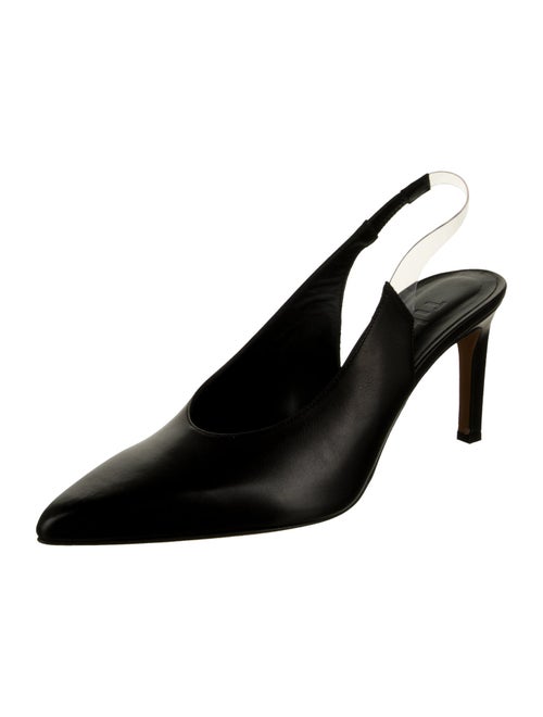 Tibi Leather Slingback Pumps
