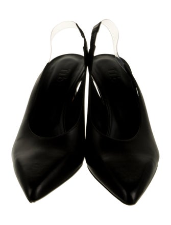 Tibi Leather Slingback Pumps