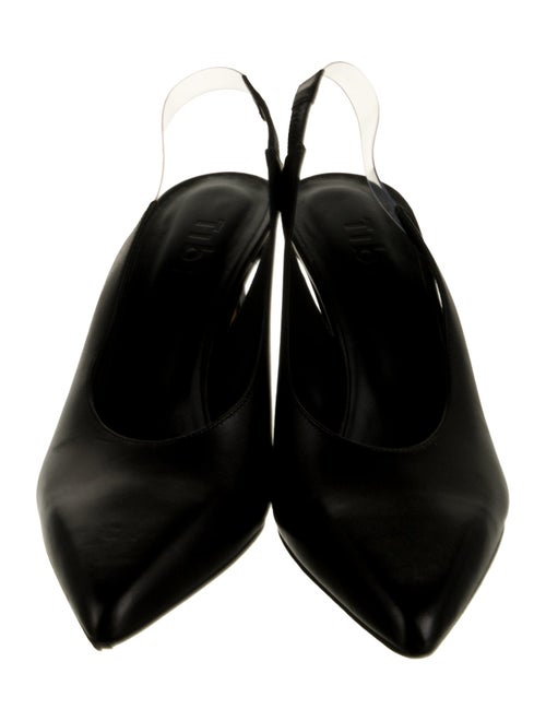 Tibi Leather Slingback Pumps