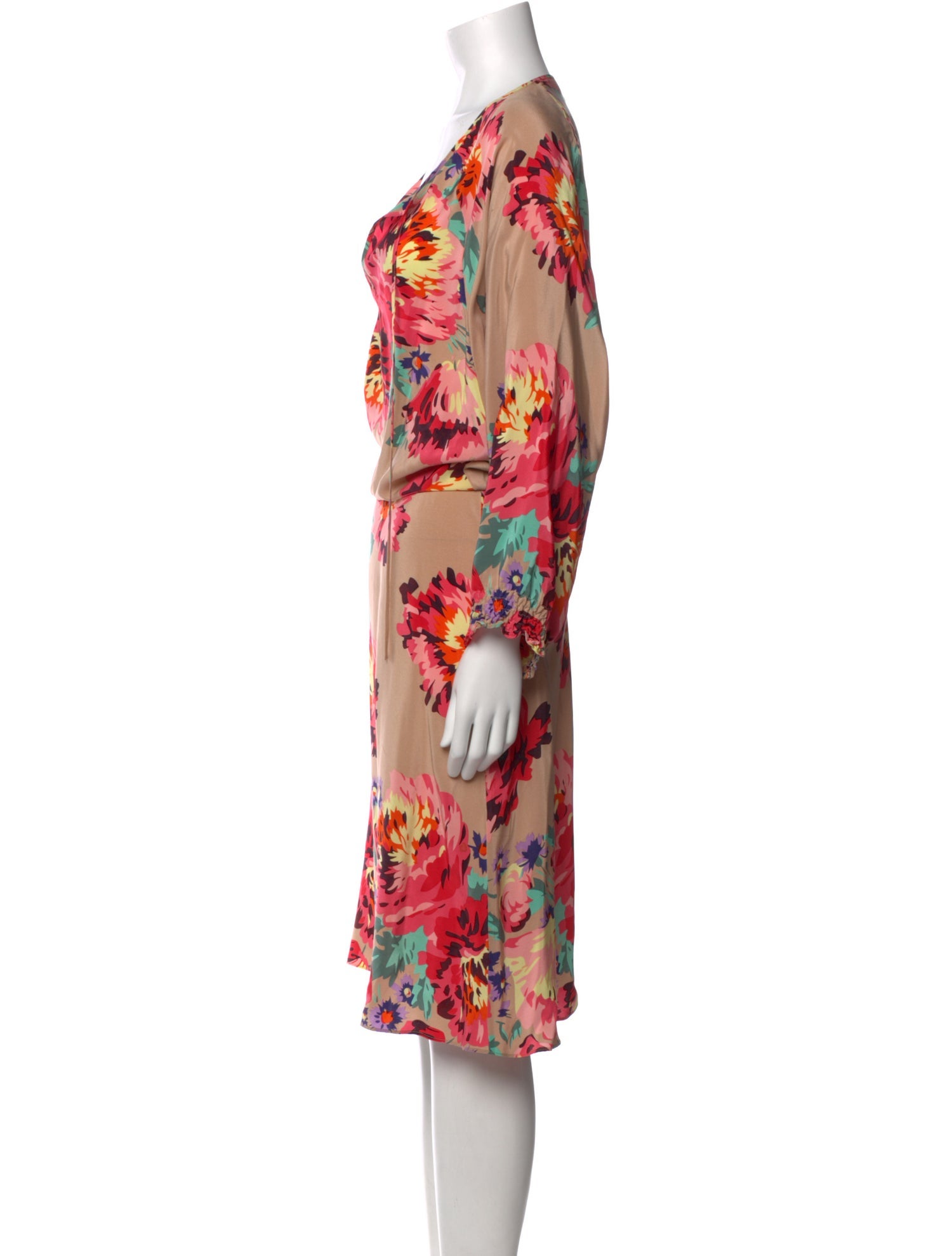 Tibi Silk Long Dress