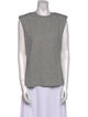 Tibi Crew Neck Sleeveless Top