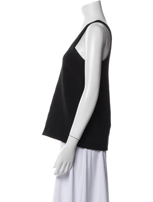 Tibi Wool Scoop Neck Top