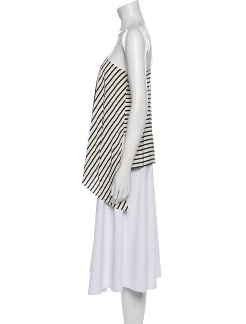 Tibi Silk Striped Tunic