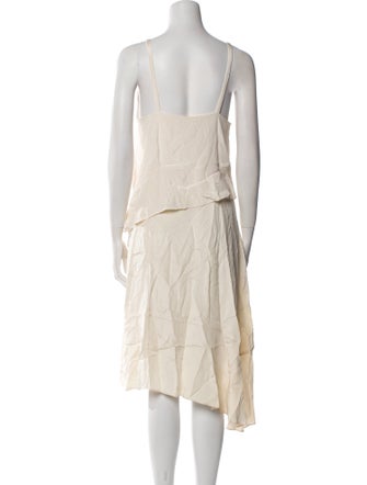 Tibi Silk Midi Length Dress