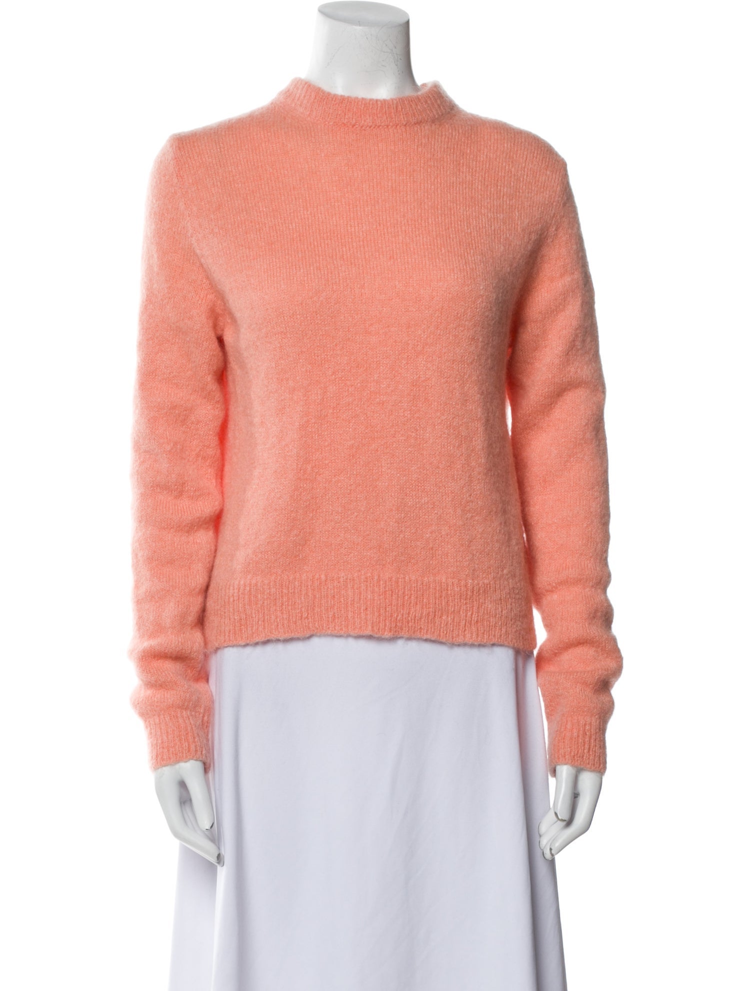 Tibi Mohair Crew Neck Sweater