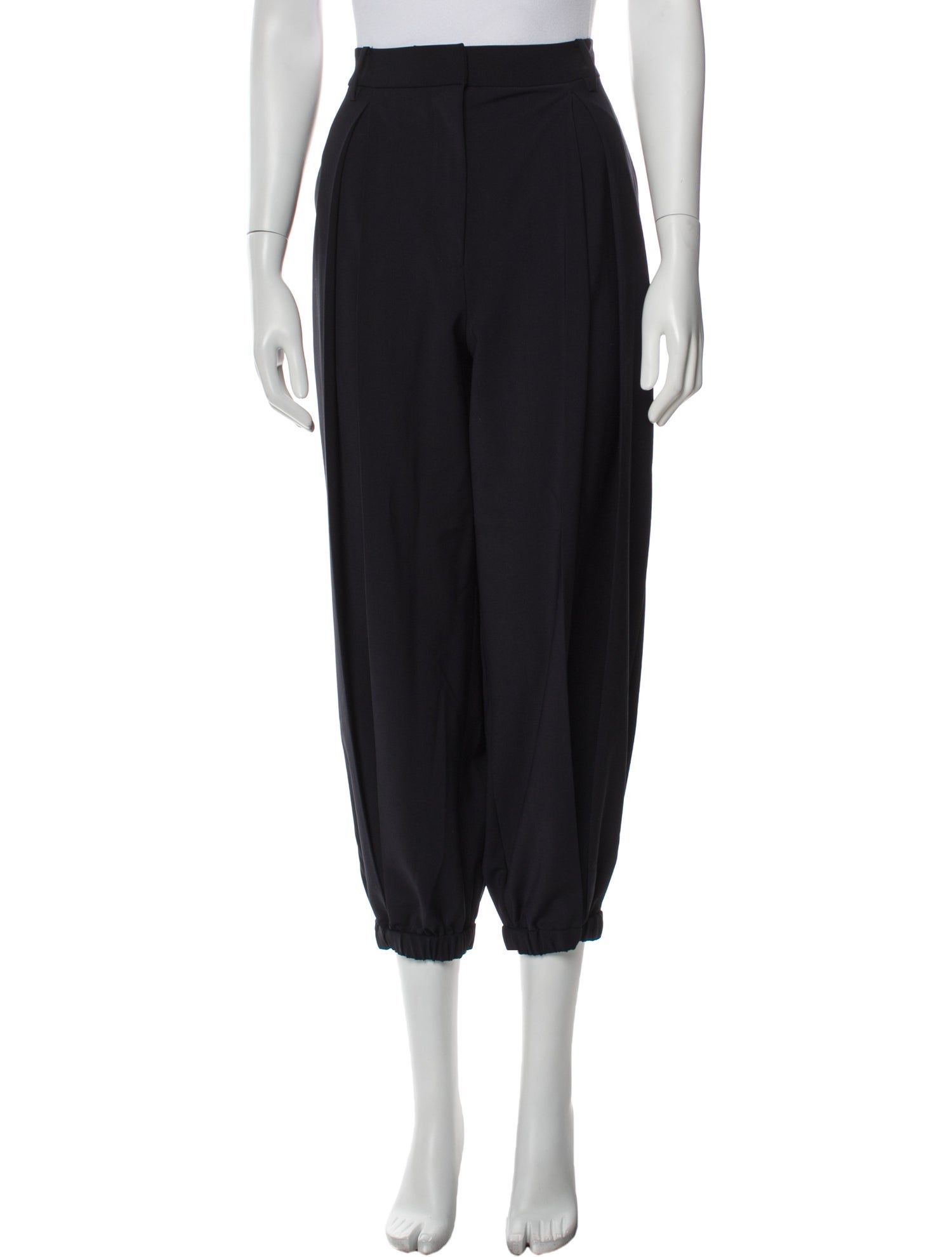 Tibi Silk Skinny Leg Pants