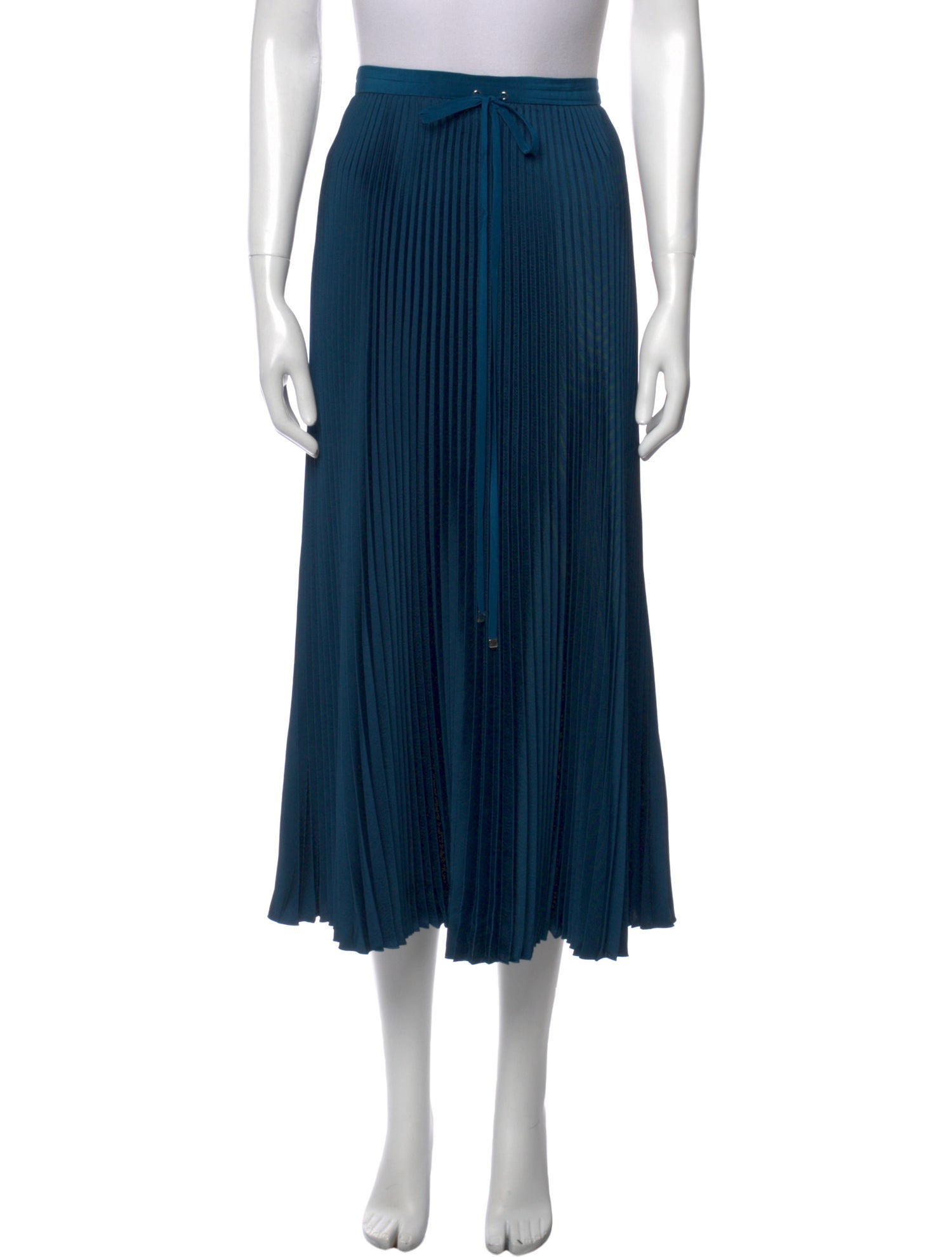 Tibi Beaded Accents Midi Length Skirt