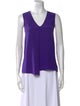 Tibi Silk V-Neck Top