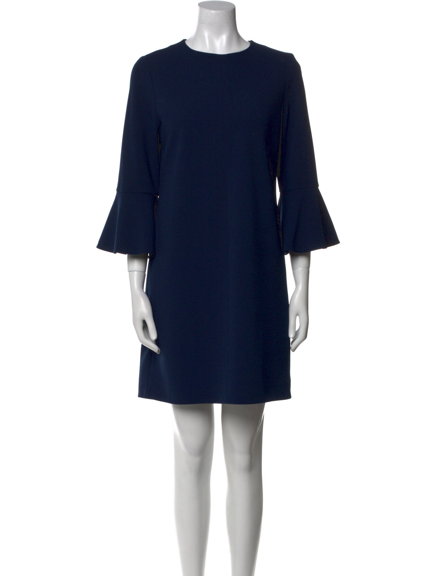 Tibi Crew Neck Mini Dress