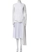 Tibi Mock Neck Sleeveless Tunic